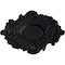 Ekena Millwork Kinsley Flowing Leaf Ceiling Medallion, Hand-Painted Steel Gray, 30 3/8"W x 20 3/4"H x 1"P CM30KISGS - alternate 1